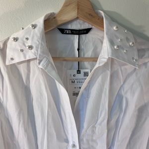 Brand: ZARA - Color: White - Style: Dress